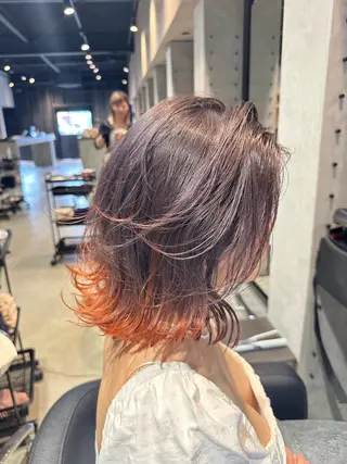 カラー 大川 桃里のヘアスタイル