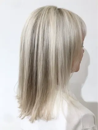 セミロング WHALE hair salon所属・WHALE hair × beautyのその他イメージ