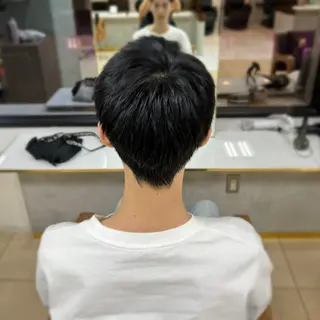 ショート メンズ 渋谷 りなのヘアスタイル