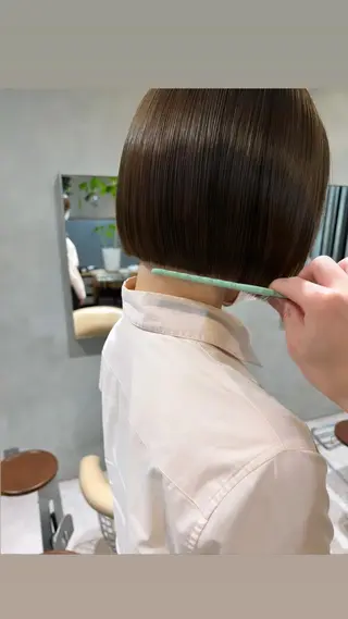 ショート レイヤー/ボブ/ ヘッドスパ/ゆうきのヘアスタイル