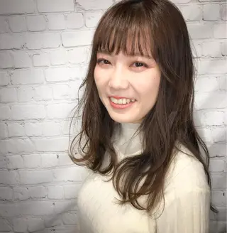 セミロング 【似合わせカット】 松尾一気のヘアスタイル