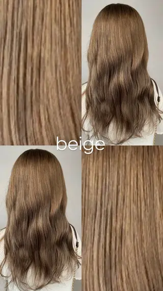 ロング ブリーチ/ハイトーン /透明感のヘアスタイル