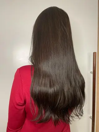 ロング カラー 大塚 友茉のヘアスタイル