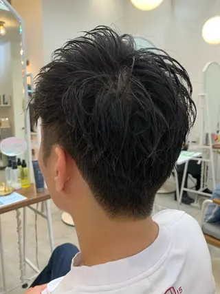 ショート メンズ ミニモ限定‼️ メンズカット✂️のヘアスタイル