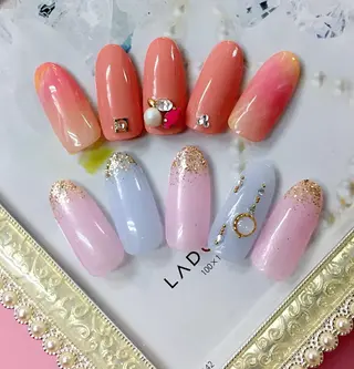 ネイル Honey スカルプ専門店のネイルデザイン