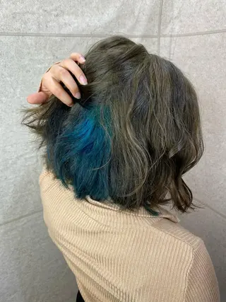 ミディアム 長濱 俊のヘアスタイル