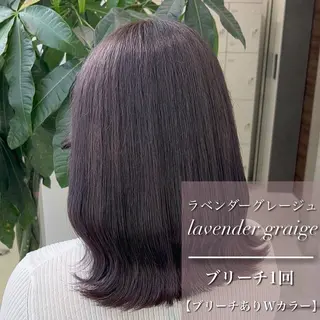 ミディアム カラー 🎨ブリーチ職人 店長Takaya🎨のヘアスタイル