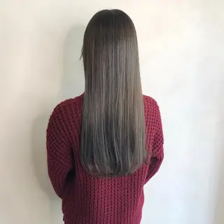ロング カラーモデル募集中 美容室ハピスのヘアスタイル