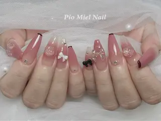 ネイル HANA 長さだしのネイルデザイン