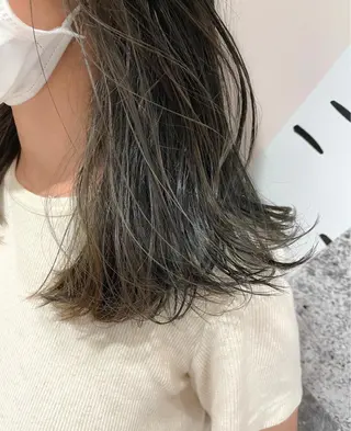 セミロング 【赤坂】髪質改善✨ 矢口嵩人のヘアスタイル