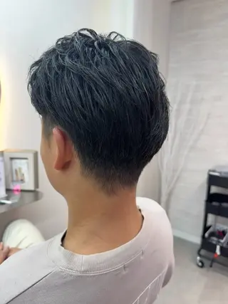 ショート メンズ 【メンズ特化】池袋 韓国スタイル飯塚のヘアスタイル