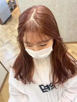 ロング デザインカラー/ボブ ブリーチカラー/ユリのヘアスタイル