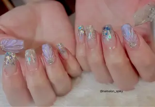 ネイル Spiky とうげ ふうかのネイルデザイン