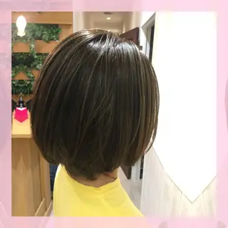 ショート カラー 🍒前川 🍒のヘアスタイル