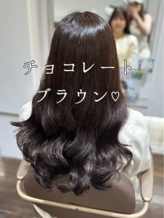 ロング 韓国カラーお任せ❤️ アサコサユリ🎀の眉毛・アイブロウイメージ