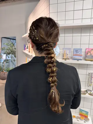 ロング ヘアアレンジ ご予約は2月まで！ maho‪🐈🎀のヘアスタイル