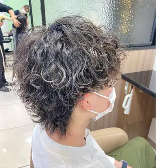 パーマ メンズ 《メンズ特化》 足立　正寛のヘアスタイル