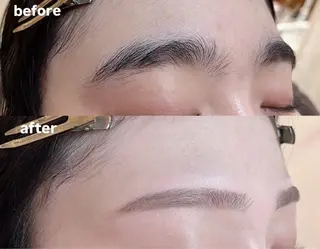 アイブロウ ✧*のの ‎𖤐 ̖́-‬のマツエク・マツパデザイン