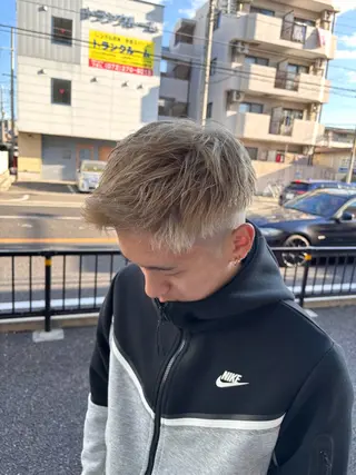 カラー メンズ ‎🤍cocoa ‎🤍のヘアスタイル