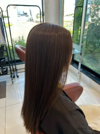ロング カラー 石塚 光流のヘアスタイル