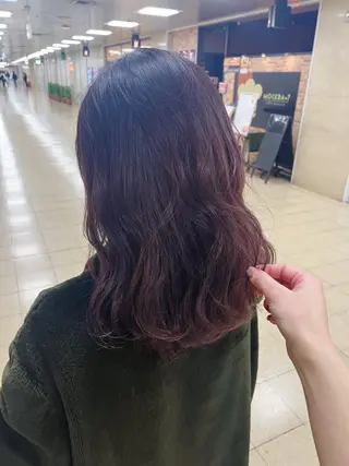 ミディアム 森澤 叶実のヘアスタイル