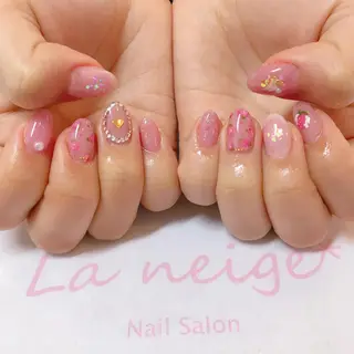 ネイル La neige* yuki 🐩🌙のネイルデザイン