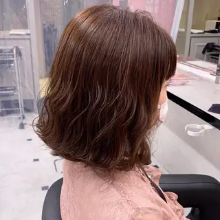 ミディアム カラー ヘアアレンジ 🩰透明感カラー♡ UTA🩰のヘアスタイル