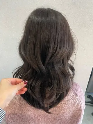 セミロング 似合わせカット/ 顔周りカット/まりなのヘアスタイル