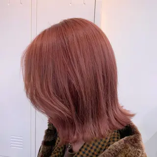 ショート カラー 赤みゼロ/透明感 カラー🌿KANTAのヘアスタイル