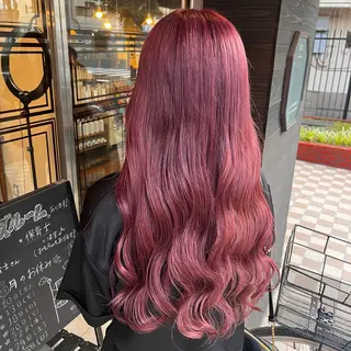 カラー やまはつ そらのヘアスタイル