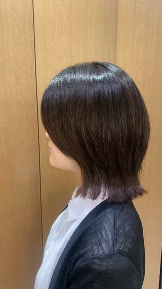 ミディアム 寺本 心のヘアスタイル