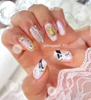 ネイル 23時まで❤︎韓国、 ワンホンネイルのネイルデザイン