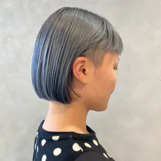 ショート カラー ヘアアレンジ 🎀ダブルカラーレイ ヤーyuuri🎀のヘアスタイル