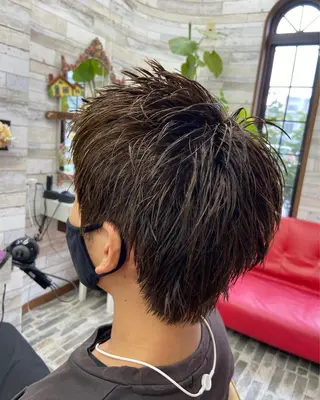 ショート メンズ 大坪 拓斗のヘアスタイル