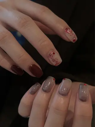 ネイル DEEokazaki momona.Gのネイルデザイン