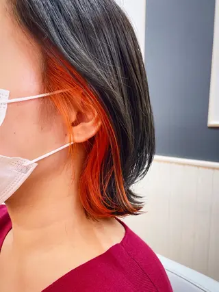 ミディアム 奈良 優輝のヘアスタイル