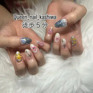 ネイル Queen Nail 柏店　クイーンネイルのネイルデザイン