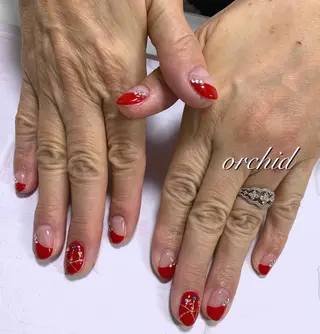 ネイル orchid ♡オーキッドのネイルデザイン