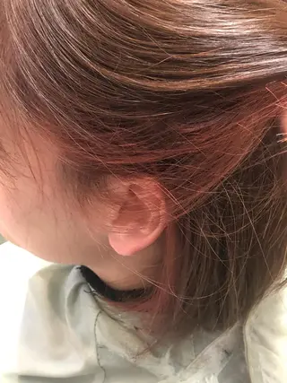 ショート カラー ヤマダ タケトのヘアスタイル