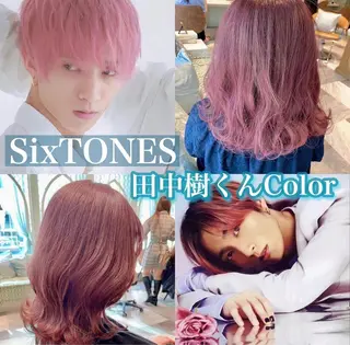 カラー 渡辺 麻衣のヘアスタイル