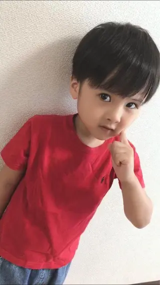 キッズ 福見 美保のヘアスタイル