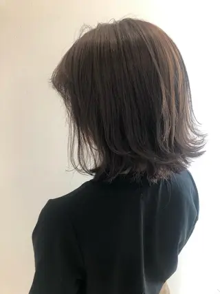ミディアム カラー 盛れるレイヤーカット 得意🌹井上美沙のヘアスタイル