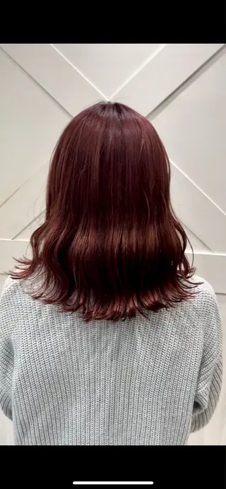 カラー 🫧ハイトーン個性髪 🫧マヤのヘアスタイル