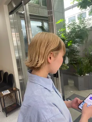 ミディアム レイヤーカット 🌱 はるかのヘアスタイル