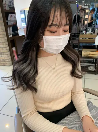 ロング 馴染ませNo.1🧃 エクステ・アレンジのヘアスタイル