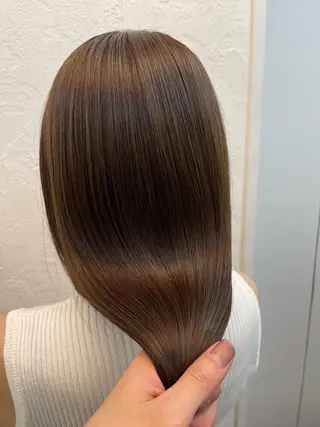 ロング 美髪質改善✨ 縮毛矯正✨HIDEのヘアスタイル