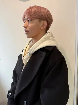 カラー メンズ maeda yumiのヘアスタイル