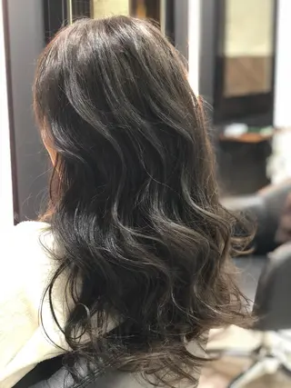ロング 高橋 陸のヘアスタイル