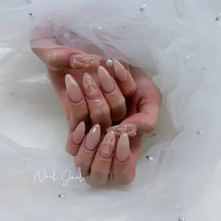 ロング ネイルJaol 池袋のネイルデザイン