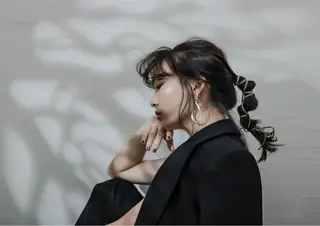 セミロング ［girl］ MIKIのヘアスタイル